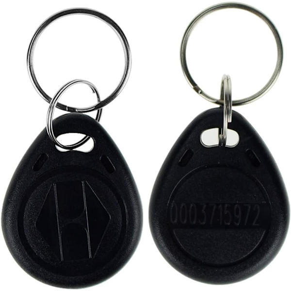 125KHz Smart ID-nyckeltagg RFID-nyckelkort för accesskontroll (10-pack)