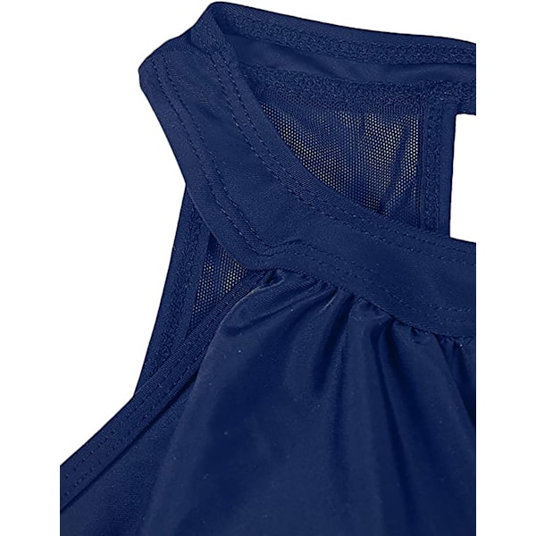 Retro badedragt til kvinder med halter-hals