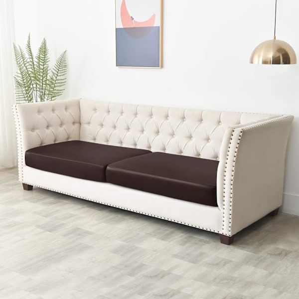 PU Læder Sofa Sofa Betræk Vandtæt Elastisk Stol RV