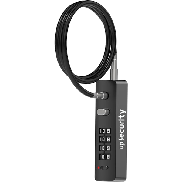 Kombilås med stålkabel, vejrbestandig hængelås kodetabel kombilåse til bagage, cykel, cykel, garderobe, skab, skab,