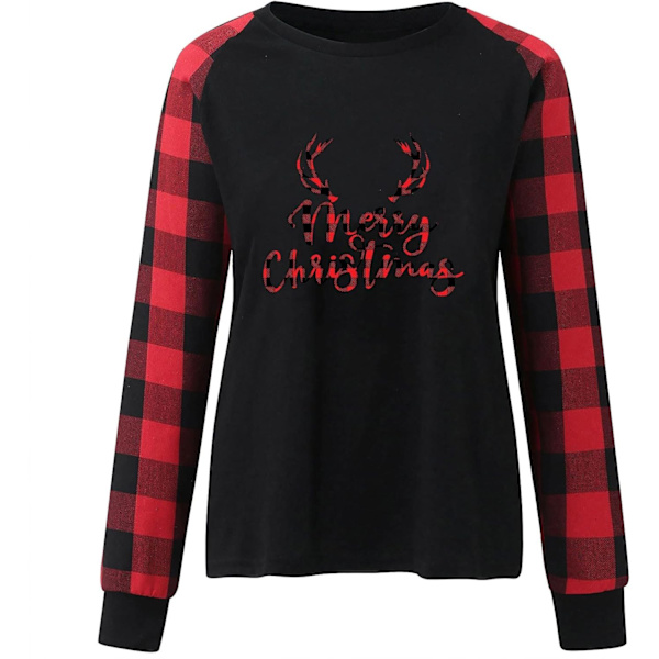 Jultröjor för kvinnor 2023 Höstmode Raglan Långärmad Pullover