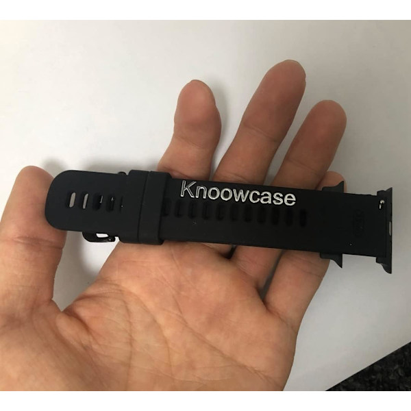Remme til Galaxy Watch 4 - 38mm 40mm 41mm Justerbar Silikonesportsrem til Galaxy Watch 4 til kvinder og mænd, sort