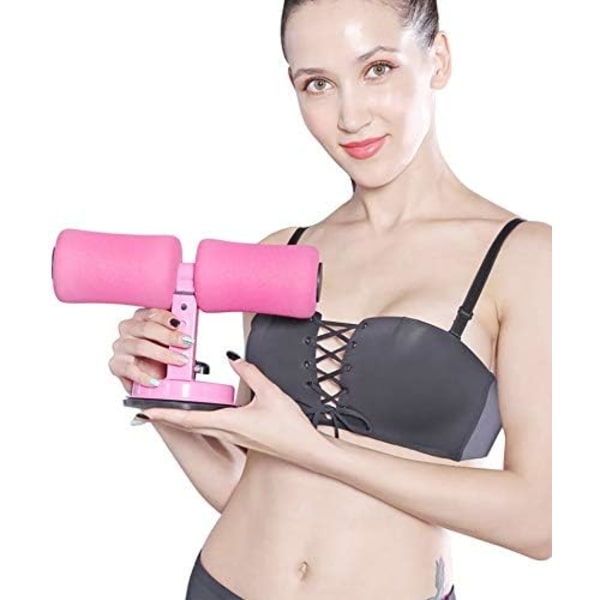 Sit Up  Assistent Enhet og Sft Fam Fitness Bdy Wrkut Eercise Utstyr Bdybuilding Epander fr Abdmen/Midje/Arm/Ben Strekking Sing LILLA