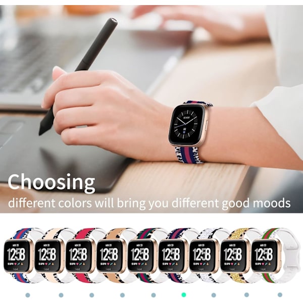 Kompatibel med Fitbit Versa/Fitbit Versa 2/Fitbit Versa Lite Band
