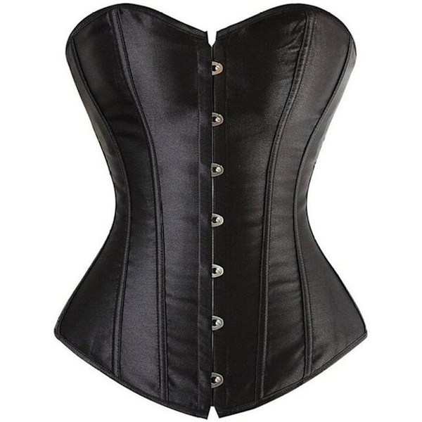 Korsetter för kvinnor Plus Size Svart Korsett Sexig Bustier Korsett Topp Underkläder
