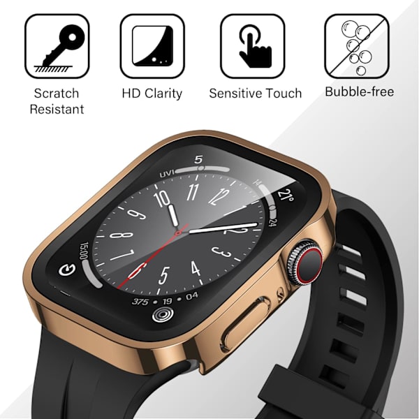 2-pak etui kompatibel med Apple Watch Series 8