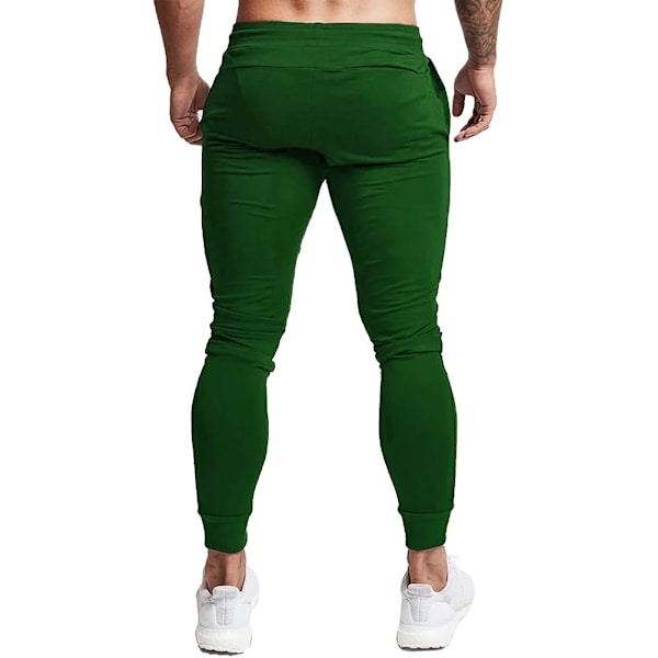 Herr Slim Joggers Träning Byxor för Gym Running och Bodybuilding Athletic