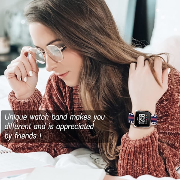Kompatibel med Fitbit Versa/Fitbit Versa 2/Fitbit Versa Lite Band