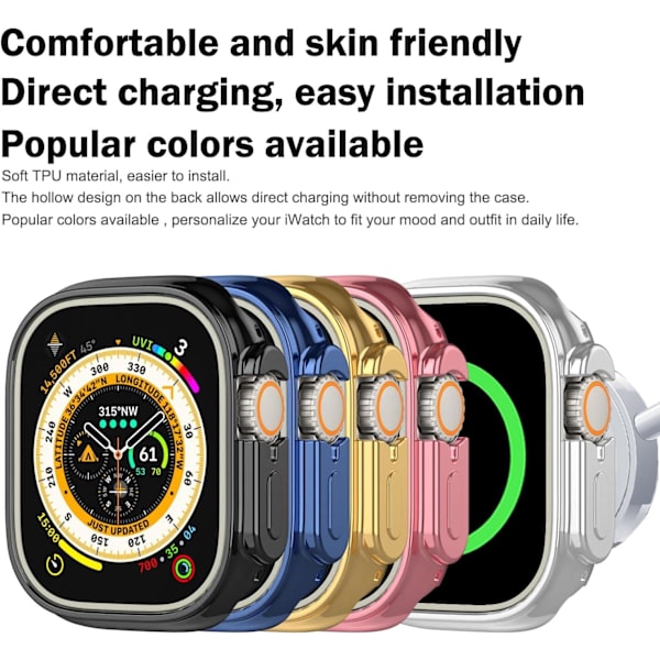 Til Apple Watch Case Ultra 49mm Series 8 Soft