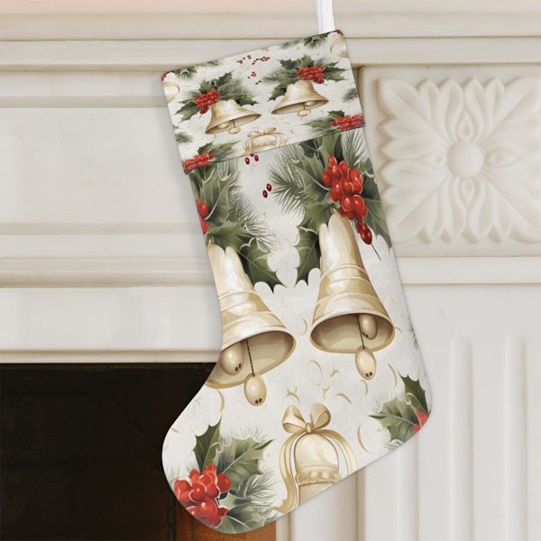 Moderna Julstrumpor Presentpåsar Julstrumpor Strumpor för Familj Dekoration Hängande Ornament Fest, 45 x 19,8 cm