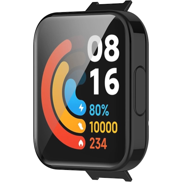 Skjermbeskytter Kompatibel med Mi Redmi Watch 2 Lite Deksel Smartklokke Tilbehør Beskyttelse Mot Riper Full Beskyttende Skjermbeskytter