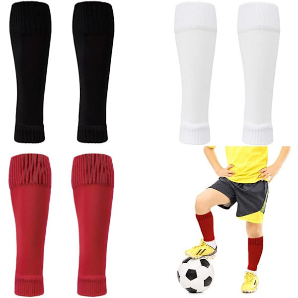 Unisex Anti-Slip Fodboldstrømper Ærmer - 3 Par til Børn