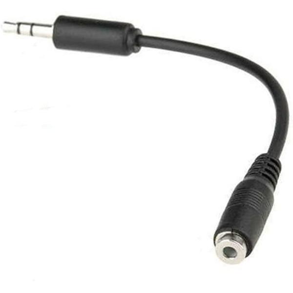 2,5 mm hun til 3,5 mm han jacks stereoadapter