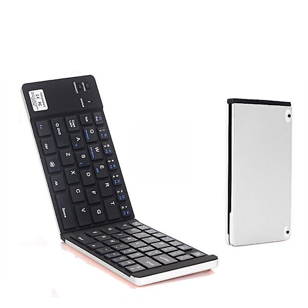 Bluetooth Keyboard,built In With A 120ma Battery,double Folding Wireless