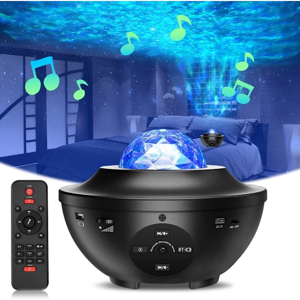 Star Projector, Galaxy Projector, Ocean Wave Night Light