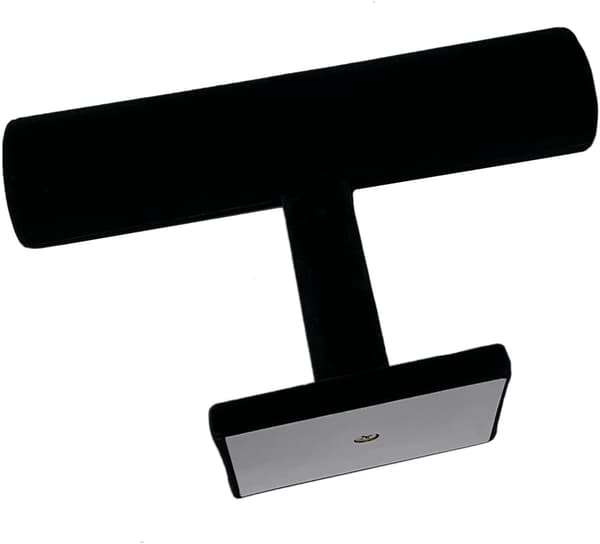 wxsp - Armbåndsstativ - Armbånd display stativ til salg - Smykke opbevaringsstativ Ur stativ (sort