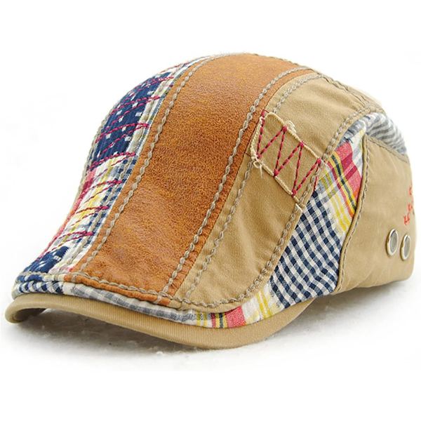 Herre Beret Hat Justerbar Newsboy Cap: Gatsby Style