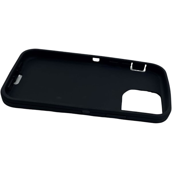 Udskiftningsgummi ydre skal kompatibel med iPhone 12 og iPhone 12 Pro Defender Series Case (Sort) Sort