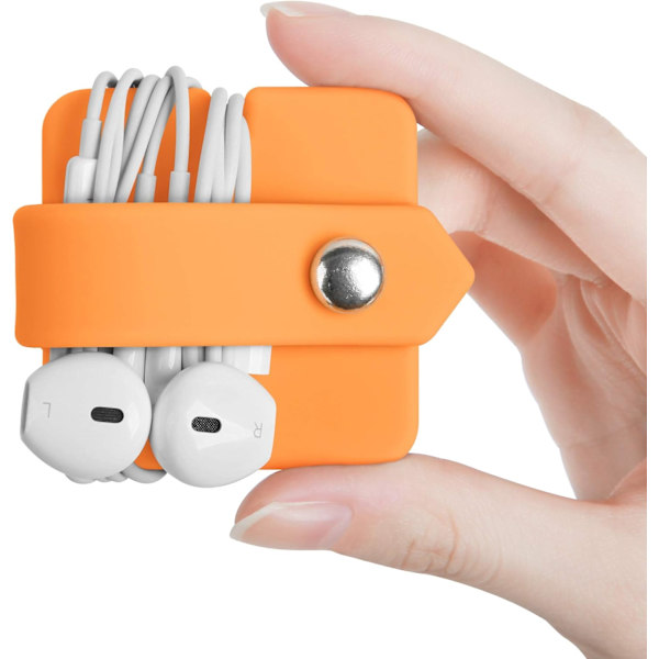 Silikon Hörlurar Wrap Winder Hörlurar Organizer