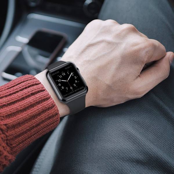 Blødt skærmbeskyttende Bumper Case Kompatibel med Apple Watch 41mm