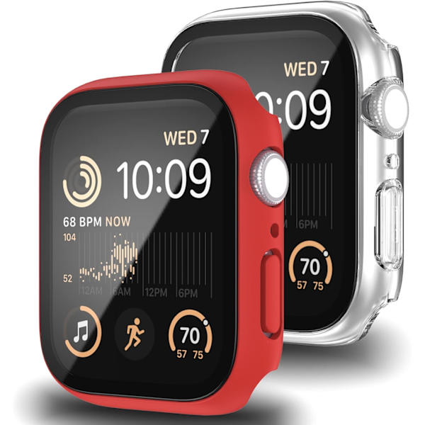 [2 Pack] Fodral Kompatibel med Apple Watch Series 8 / Series 7 41mm