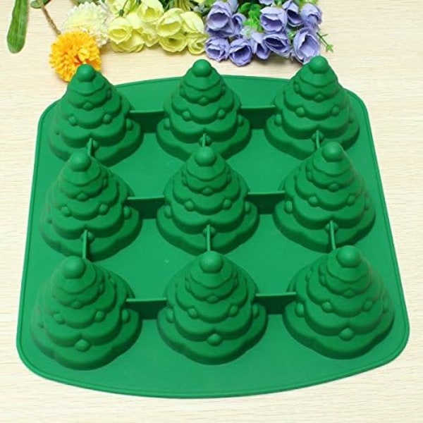 3D juletrekakeform