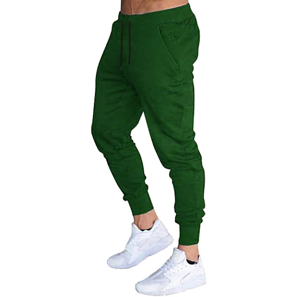 Herr Slim Joggers Träning Byxor för Gym Running och Bodybuilding Athletic