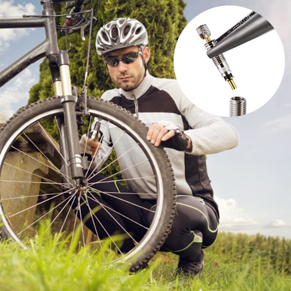 Ventilkärnor (4st) - Bytessats för cykelventil i mässing