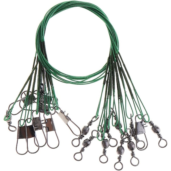 Fiskewire-tafsar - 20 st rostfria fiskewire-tafsar med