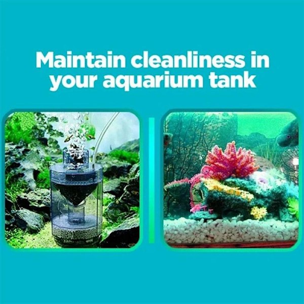 Fiskeavføringssamler for akvarium Automatisk fiskeavføringssamler