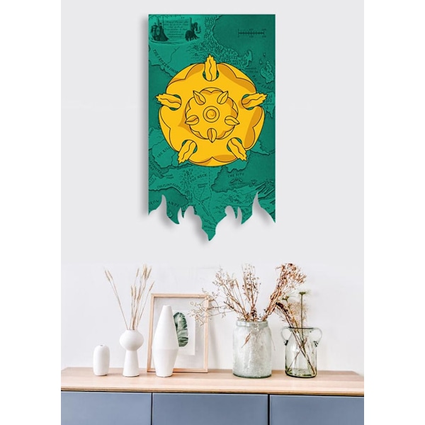 Game GoT Thrones bursdagspynt - Game GoT Thrones Tully husbanner 100X65CM Tully Tully