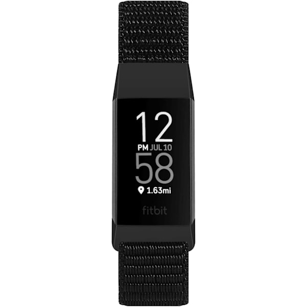 Nylon urrem kompatibel med Fitbit Charge 4/Charge 3/SE, blød