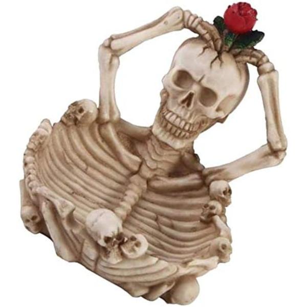 3 stk. Askebæger Seje Ting til Dit Værelse Rygning Askebeholder Hjemmeindretning Desktop Smykke Rygning Askebakke Halloween Ornament Kranie Dekoration