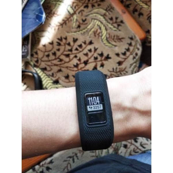 Garmin Vivofit 3-remsbyte (kompatibel) - Blødt silikonearmbånd