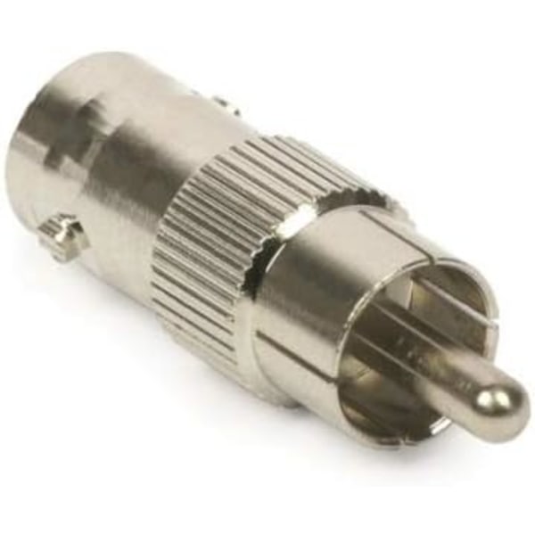 10 x BNC-hona till RCA Phono-hane pluggadapter - för CCTV till