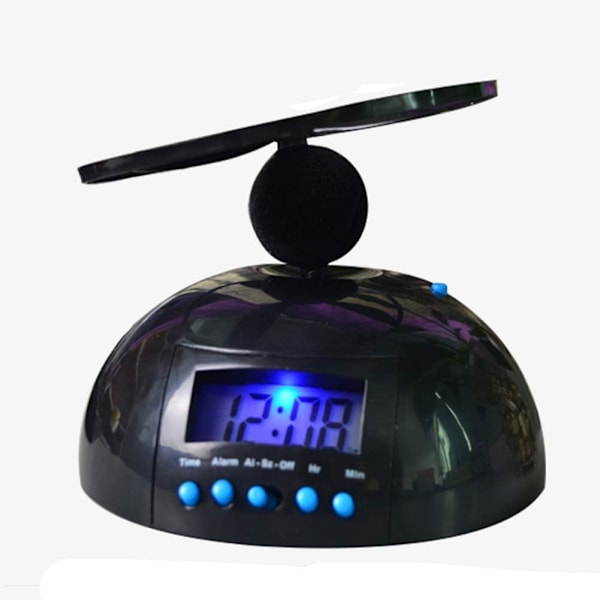 Flygande väckarklocka, Nyhet Digital LED väckarklocka Gadget, Helikopter Chopper Propeller Klocka, Kreativ Present för att väcka tunga sovande pojkar