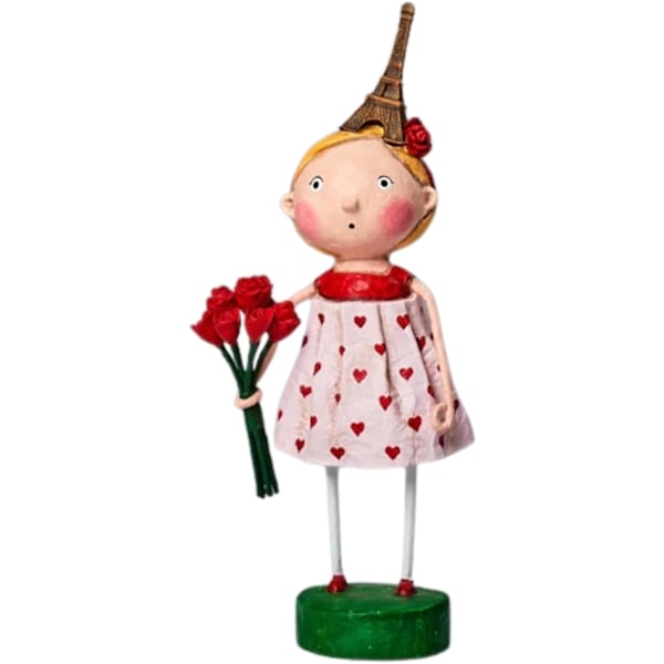 Lori Mitchell 16696 Från Paris med kärlek Figur 7,25\"