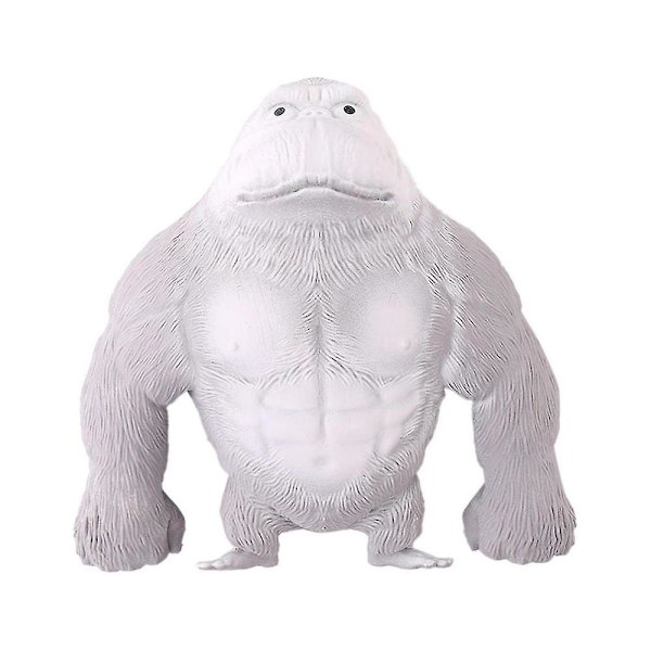 Barnpresent Brun Apa Leksak Stretch Gorilla Leksak Kläm Leksak för Barn Vuxna Sts Relief TTE Brown 23*22
