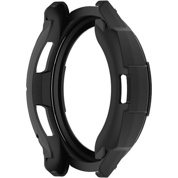 til Galaxy Watch 6 Classic 43mm TPU Beskyttelsesetui - TPU Bezel Ring Urskive Beskyttelsesetui Cover Shell til Galaxy Watch 6 Classic 43mm (TPU Sort) Bla