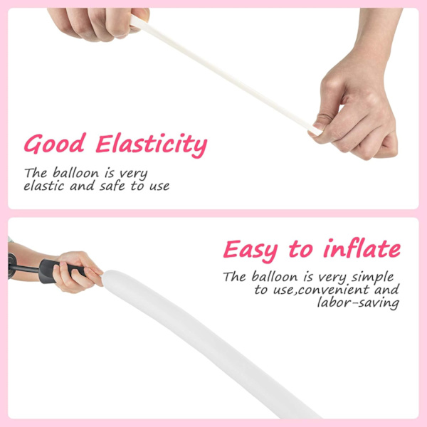 100 stk lange ballonger vridbare ballonger DIY