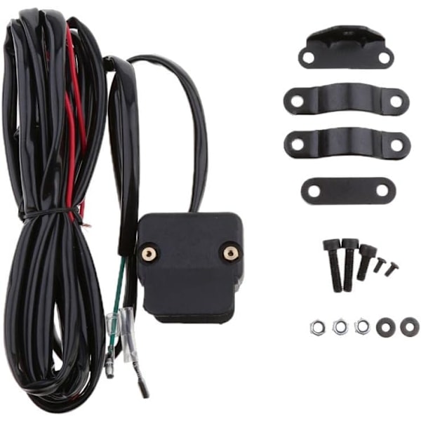 Universal ATV UTV Styrestang Kontroll Linje Vinsj Vippebryter Styrestang
