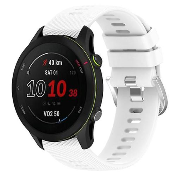 För Garminactive S 18mm enfärgad watch YQB White