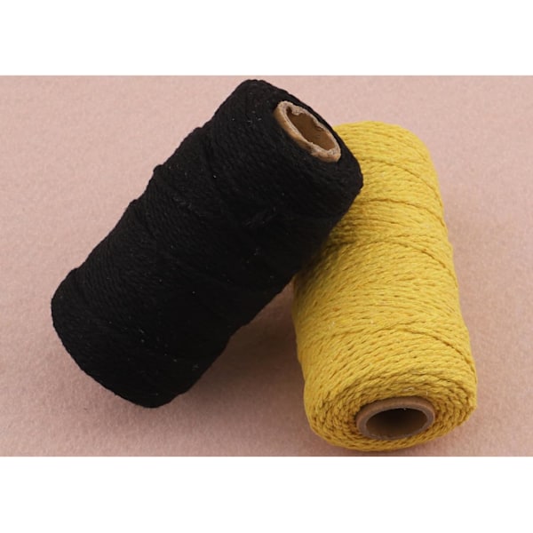 656 fot bomullsbagerigarn spole 10 ply, hantverkssnöre för DIY-hantverk