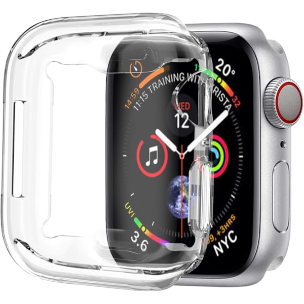 [1 Pack] Fodral för Apple Watch 40 mm, helt skyddande