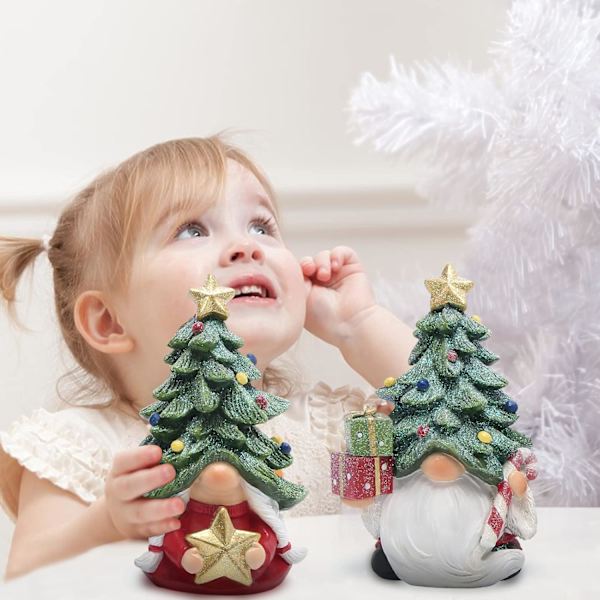 Jultomtar Dekorationer Inomhus Julgran Tomtar Figurer Bord