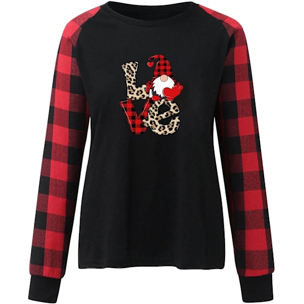 Jultröjor för kvinnor 2023 Höstmode Raglan Långärmad Pullover