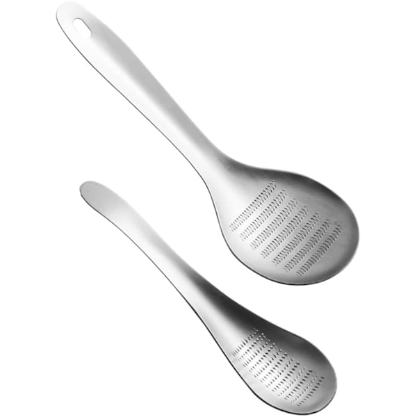 2st Rostfritt stål Vitlök Ingefära Frukt Grönsaksrivjärn