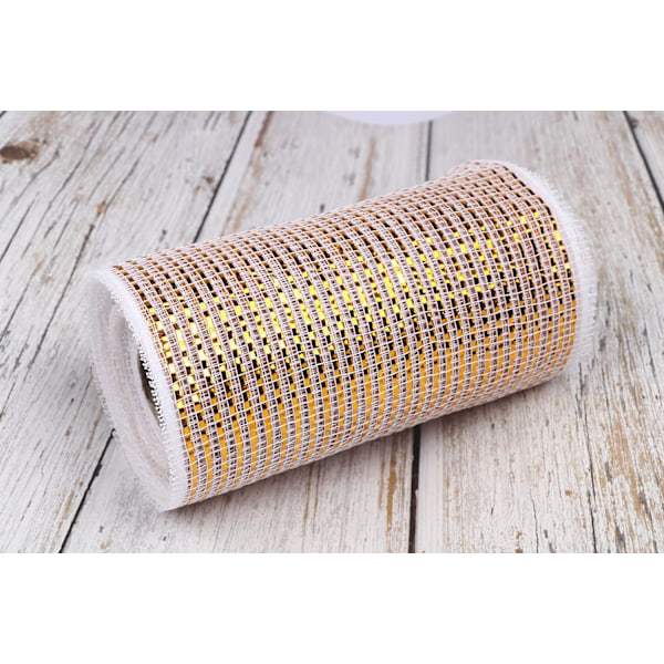 2-pack 6-tums metallisk polymesh-bandrullar Deluxe bred folie (totalt 20