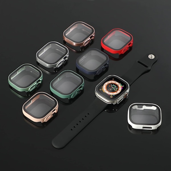 2-pak ur til Apple Watch Ultra 49 mm etui med indbygget