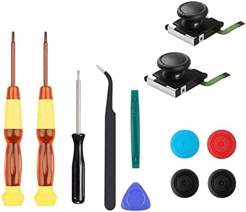 wxsp 2 x 3D analog joystick-udskiftning til NS-controlleren med reparation